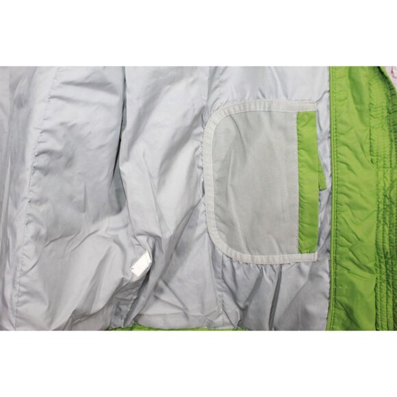 LL Bean Green Goose Down Puffer Jacket Quilted Heavyweight Size XL - Picture 8 of 10